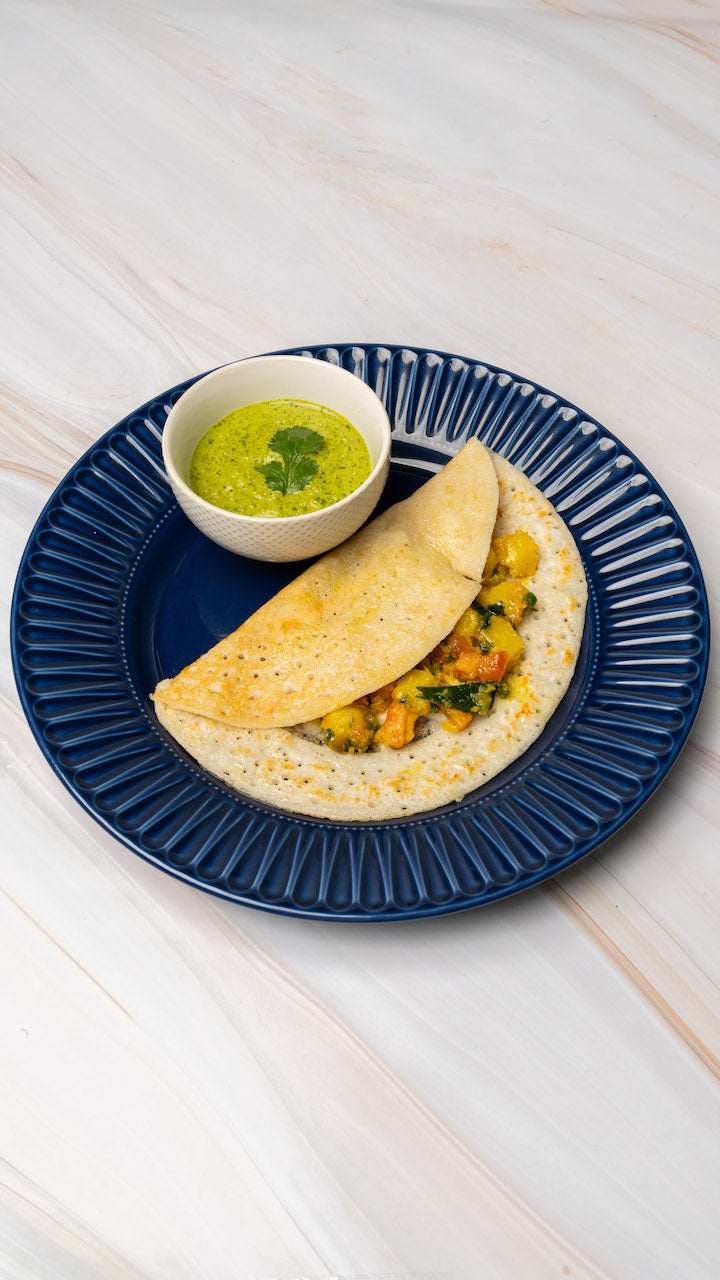 Indian Dosa with Potato