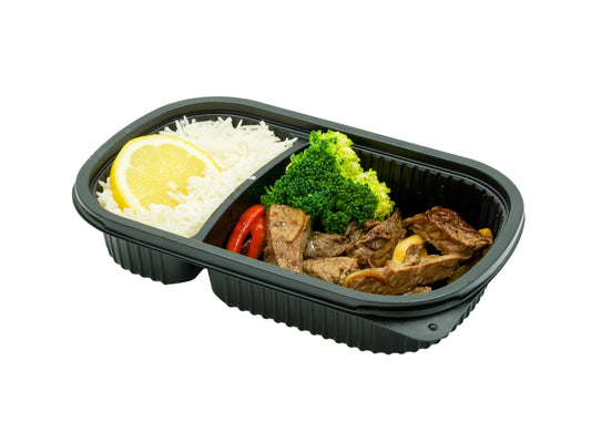 Sliced Beef with Lemon, Onions & Rice